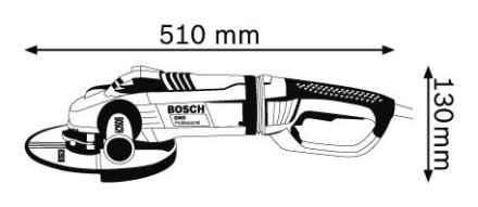 Шлифмашина BOSCH УШМ GWS 24 - 230 LVI купить в Когалыме