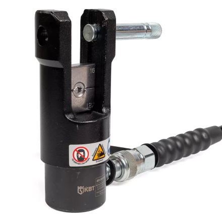 Пресс гидравлический помповый КВТ ПГ-300 для опрессовки наконечников до 300 мм (85528) купить в Когалыме