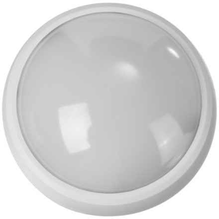 Светильник STAYER &quot;PROFI&quot; PROLight светодиодный, влагозащищенный IP65, пластиковый корпус, PC, влагозащищенный, круг, белый, 4000К, 7(60Вт) 57362-60-W купить в Когалыме