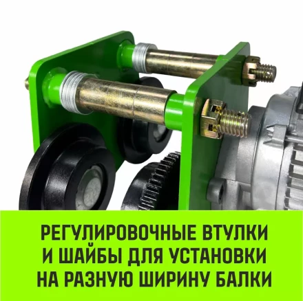 Тележка для мини тали электрической комбинированной HITCH РА1200 1200кг 220B (SZ086224) купить в Когалыме