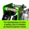Тележка для мини тали электрической комбинированной HITCH РА1200 1200кг 220B (SZ086224) купить в Когалыме