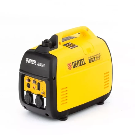 Генератор инверторный GT-2200iS, 2.2 кВт, 230 В, бак 4 л, закрытый корпус, ручной старт Denzel 94702 купить в Когалыме