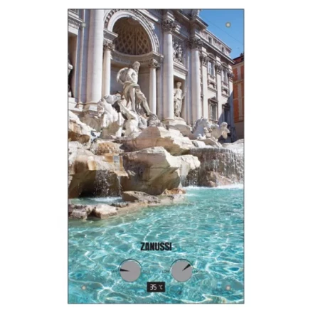 Колонка газовая Zanussi GWH 10 Fonte Glass Trevi купить в Когалыме