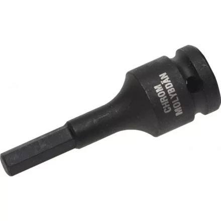 Торцовая головка KRAFTOOL "INDUSTRIE QUALITAT" ударная (1/2"), HEX, Cr-Mo, фосфатированная, H8 27950-08_z01 купить в Когалыме