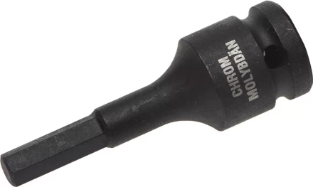 Торцовая головка KRAFTOOL "INDUSTRIE QUALITAT" ударная (1/2"), HEX, Cr-Mo, фосфатированная, H8 27950-08_z01 купить в Когалыме