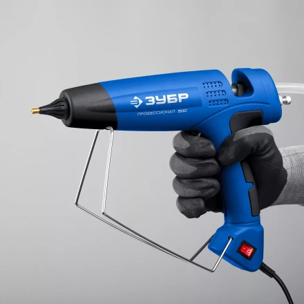 ЗУБР Профессионал 500, d11 мм, 35 г/мин, термоклеевой пистолет электрический (06859-11) купить в Когалыме