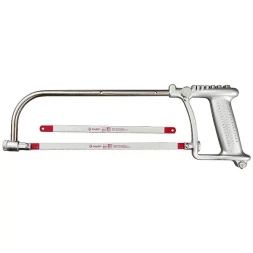 Набор ЗУБР Ножовка "СОЮЗ" многоф. 3-в-1: по металлу, кафелю, стеклу, приспособ. для отлома, в компл 2 полотна по металлу 4-15727