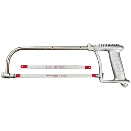 Набор ЗУБР Ножовка "СОЮЗ" многоф. 3-в-1: по металлу, кафелю, стеклу, приспособ. для отлома, в компл 2 полотна по металлу 4-15727 купить в Когалыме