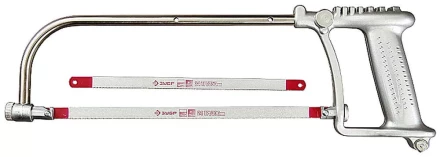 Набор ЗУБР Ножовка "СОЮЗ" многоф. 3-в-1: по металлу, кафелю, стеклу, приспособ. для отлома, в компл 2 полотна по металлу 4-15727 купить в Когалыме