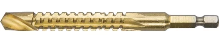 ЗУБР. Сверло фрезеровальное по дереву и тонкому листовому металлу, шестигранный хвостовик 1/4&quot;, 10х110мм 29966-10 купить в Когалыме