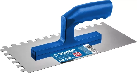 ЗУБР 130 х 280 мм, зуб 10 х 10 мм, штукатурная гладилка, Профессионал (0804-10) купить в Когалыме