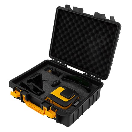 Лазерный уровень мультипризм. LXI 360-2 Green, 30 м, 520 нм, акк. Li 2800 mAh, резьба 1/4&quot;// Denzel 35078 купить в Когалыме