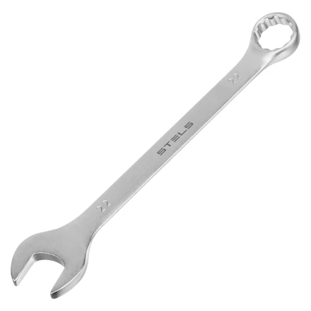 Набор ключей комбинированных Stels 15421, 6-22 мм, 12 шт, CrV, матовый хром купить в Когалыме