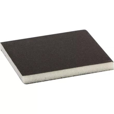 Губка шлифовальная ЗУБР "МАСТЕР" двухсторонняя, мягкий поролон, Р180, 123х98х12мм 35614-180 купить в Когалыме