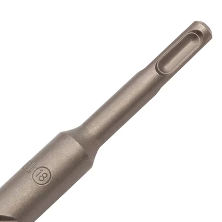 Бур по бетону Denzel, 18 x 600 мм, двойная спираль, три пылеотводящие кромки, 705046 купить в Когалыме