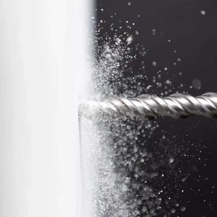 Бур по бетону Denzel, 16 x 460 мм ,двойная спираль, три пылеотводящие кромки, 705040 купить в Когалыме