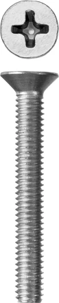 Винт ЗУБР &quot;МАСТЕР&quot; DIN 965, класс прочности 4.8, оцинкованный, M4x30мм, 5кг 303110-04-030 купить в Когалыме