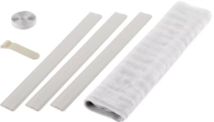 Сетка STAYER "COMFORT" противомоскитная для двери, с крепежной лентой и грузиками, ПЭТ, белая, 1,0 х 2,2 м 12500-10-22 купить в Когалыме