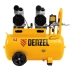Компрессор безмасляный, малошумный Denzel DLS 1500/50, 1500 ВТ, 2x750, 50 л, 260 л/мин купить в Когалыме