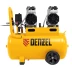 Компрессор безмасляный, малошумный Denzel DLS 1500/50, 1500 ВТ, 2x750, 50 л, 260 л/мин купить в Когалыме