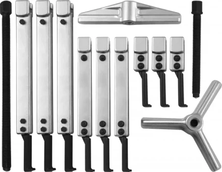 Съемник универсальный усиленный американского типа со скользящими захватами 13 предметов AE310144S Jonnesway 49541 купить в Когалыме