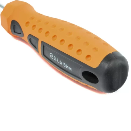 Отвертка &quot;Point&quot;, SL8,0 х 150 мм, CrV, 2-х компонентная рукоятка Sparta 11770 купить в Когалыме