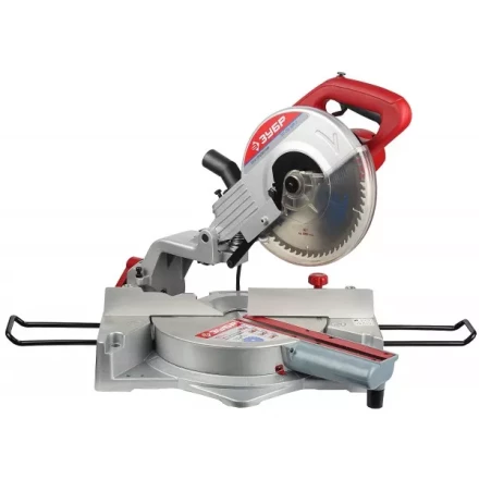 Пила торцовочная ЗУБР, подвижная головка, 255 мм, 4600 об/мин, 1600 Вт ЗПТ-255-1600-Л купить в Когалыме