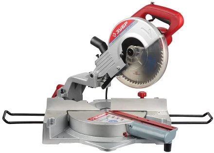 Пила торцовочная ЗУБР, подвижная головка, 255 мм, 4600 об/мин, 1600 Вт ЗПТ-255-1600-Л купить в Когалыме