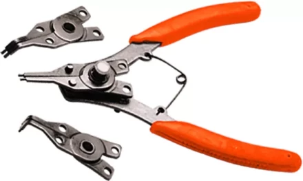 Съемник  для стопорных колец с насадками, 150 мм, универсальный SPARTA 183505 купить в Когалыме