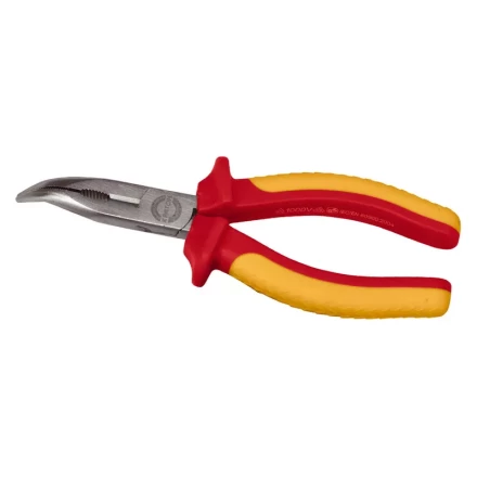 Тонкогубцы изогнутые диэлектрические до 1000В Dielectric CrV 150мм  Кратон 2 12 11 006 купить в Когалыме