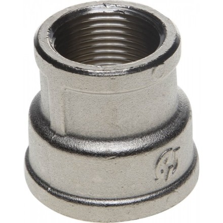 Муфта GENERAL FITTINGS переходная, никелированная латунь, 3/4&quot;-1&quot; 51092-3/4-1 купить в Когалыме