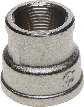 Муфта GENERAL FITTINGS переходная, никелированная латунь, 3/4&quot;-1&quot; 51092-3/4-1 купить в Когалыме