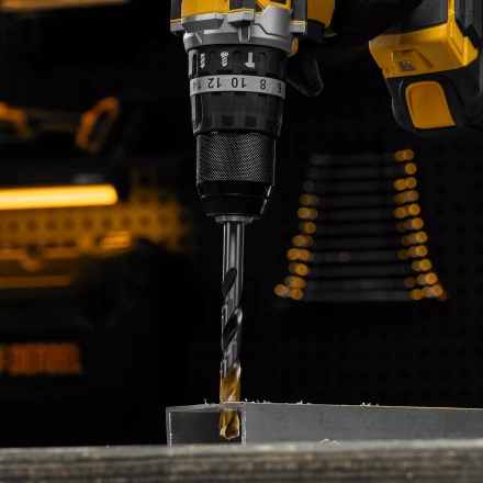 Сверло спиральное по металлу Denzel, 11 x 142мм, Р6М5, Golden Tip, многогранная заточка, 718286 купить в Когалыме