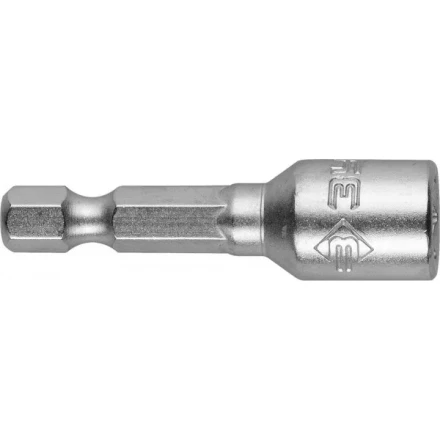 Биты ЗУБР &quot;МАСТЕР&quot; с торцовой головкой, магнитные, Cr-V, тип хвостовика E 1/4&quot;, 8х45мм, 2шт 26392-08-02 купить в Когалыме