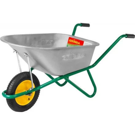 Тачка GRINDA садово-строительная, 90 литров 422396 купить в Когалыме