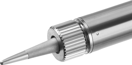 Паяльник PROTerm с двухкомпонентной рукояткой, в комплекте с припоем и подставкой, жало - конус, STAYER Professional 55300-40, 40 Вт 55300-40 купить в Когалыме