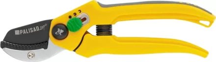 Секатор, 185мм, пружина возвратная, с наковальней, обрезиненные 2-х-компонентные пластиковые ручки  PALISAD-LUXE 60538 купить в Когалыме