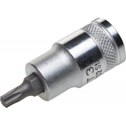 Торцовая бита-головка KRAFTOOL &quot;INDUSTRIE QUALITAT&quot;, материал S2, TORX, сатинированная, 1/2&quot;, Т40 27905-40_z01 купить в Когалыме