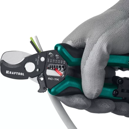 Кабелерез RC-11K со съемником изоляции 3в1 22696-3 купить в Когалыме