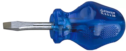 Отвертка STAYER &quot;PROFI&quot; &quot;HI-TEC NEW&quot;, Cr-V, намагниченный наконечник, SL 6,5х38мм 2-250495-38-6.0 купить в Когалыме