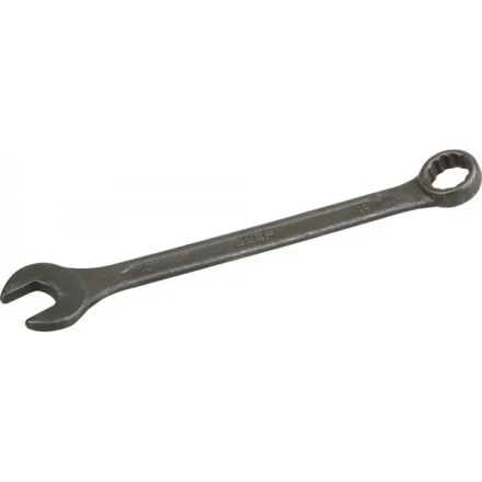 Ключ комбинированный ЗУБР серия "Т-80", хромованадиевая сталь, зелёный цинк, 13мм 27025-13 купить в Когалыме