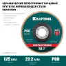 Круги лепестковые керамические торцевые 36598-125-80 купить в Когалыме