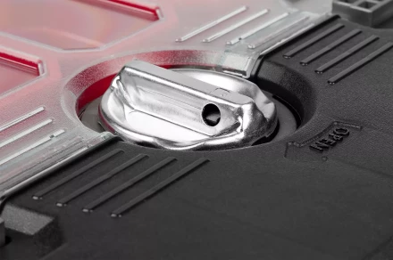 Ящики для инструмента на колесах МЕГА-БОКС серия ПРОФЕССИОНАЛ цвет черный купить в Когалыме