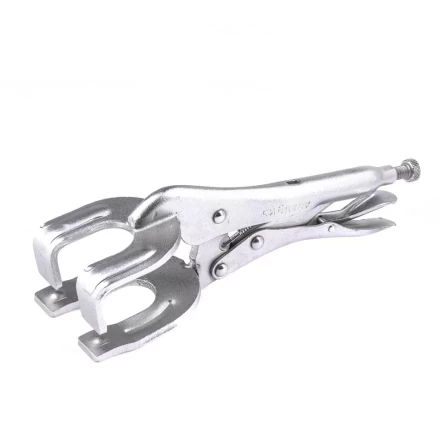 Зажим ручной двойной точечная фиксация 225 мм Сибртех 18429 купить в Когалыме