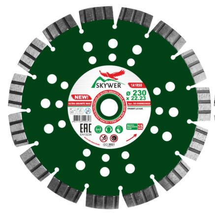 Диск алмазный 1A1RSS ULTRA GRANITE MAX 230*2,6*15*18T*22,23 купить в Когалыме