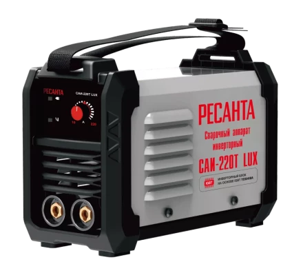 Сварочный аппарат инверторный Ресанта САИ-220T LUX купить в Когалыме