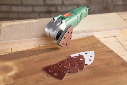 Лист шлифовальный HAMMER MF-AC 003 80 мм, Р 100, по дереву купить в Когалыме