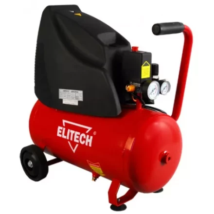 Компрессор безмасляный поршневой прямой привод Elitech КПБ 190/24+4К купить в Когалыме