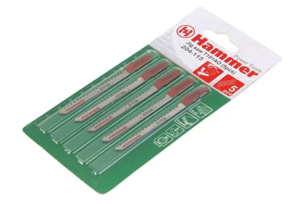 Пилки для лобзика HAMMER JG WD T101AO (5шт.) купить в Когалыме