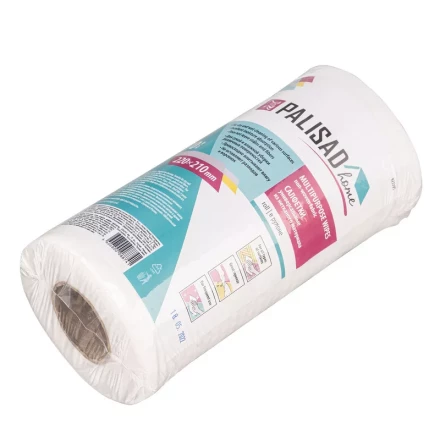 Салфетки универсальные из нетканого материала в рулоне Home Palisad 923395, 220 x 210 мм, 70 шт купить в Когалыме